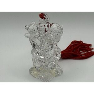 MARQUIS WATERFORD CRYSTAL CHRISTMAS ORNAMENT AMERICAN SANTA 1st in Series No box